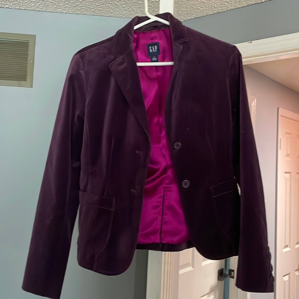 Gap Vintage Purple Blazer